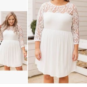 Gorgeous simple lace dress